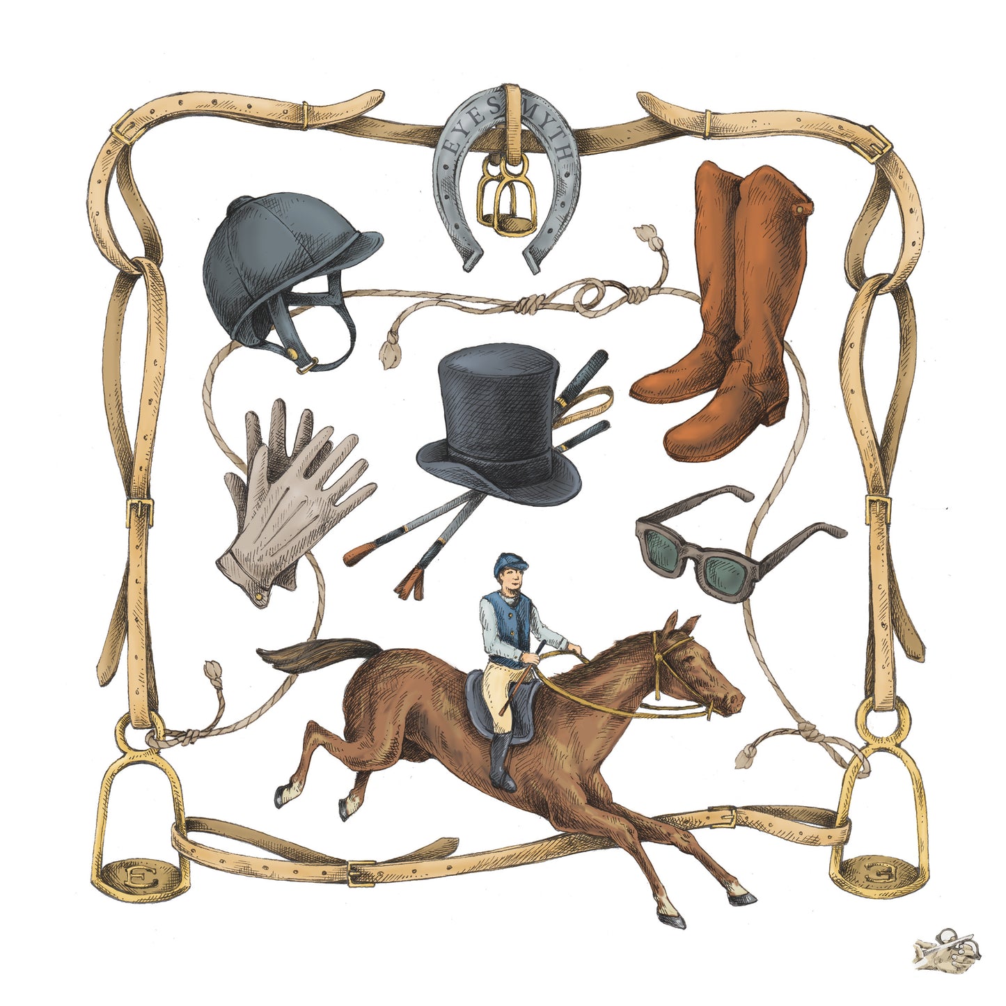 EYESMYTH - 'Horsebit' - Premium Polishing Clothes